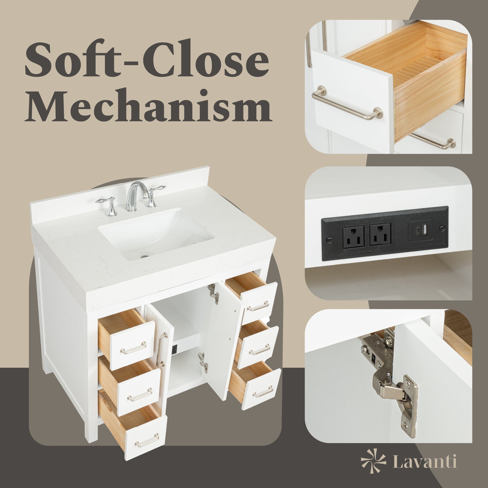 Lavanti Valvet - White 36"