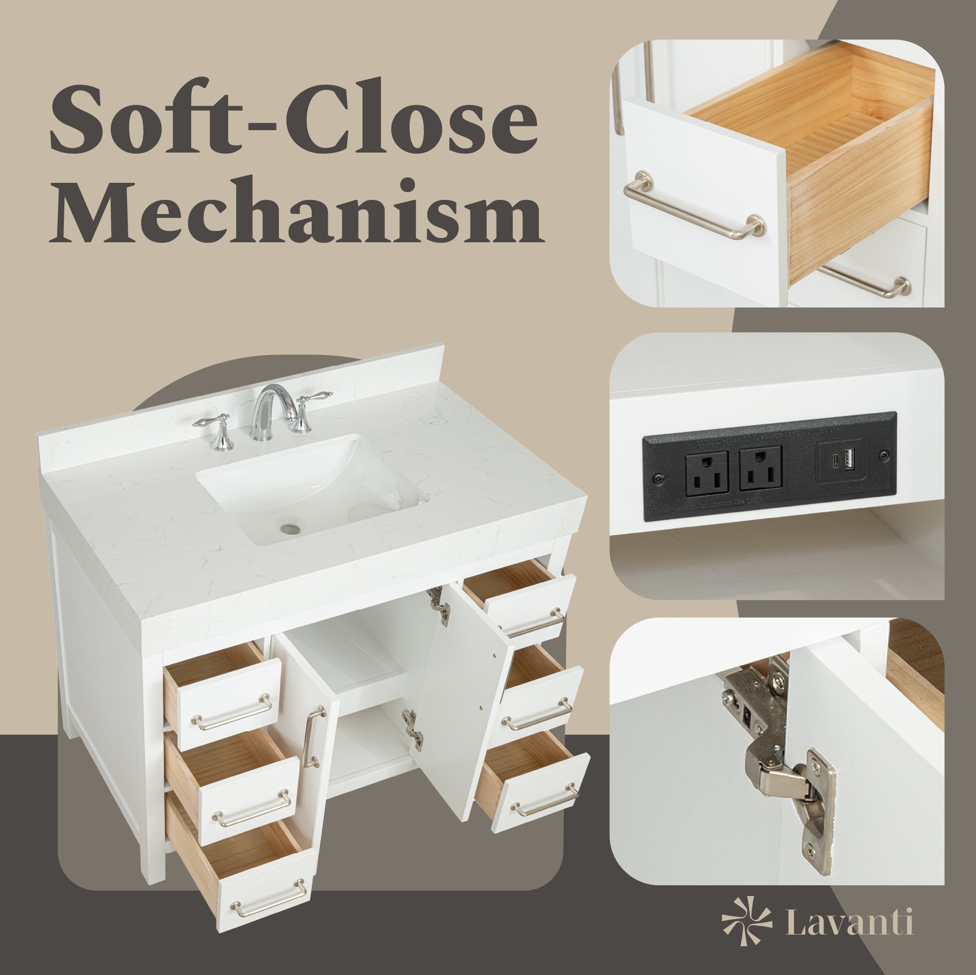 Lavanti Valvet - White 42"