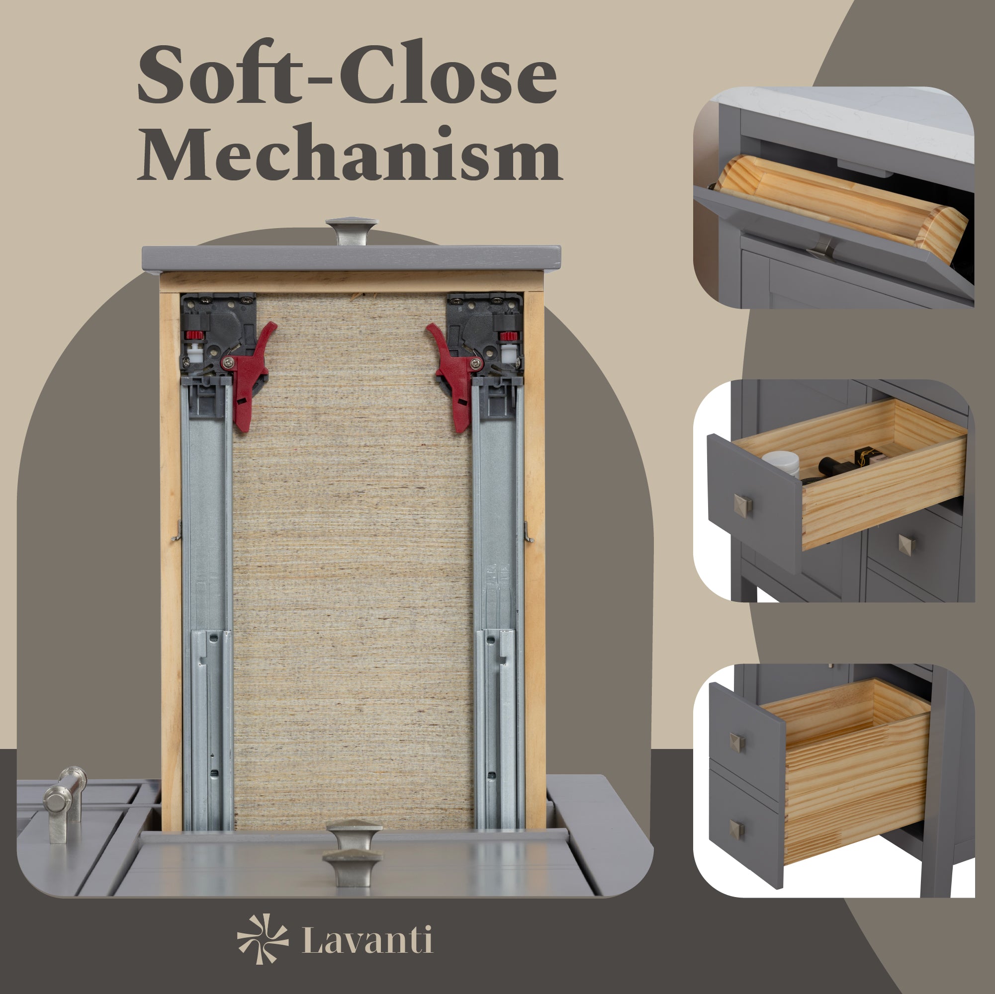 Lavanti Oakford - Gray 30"