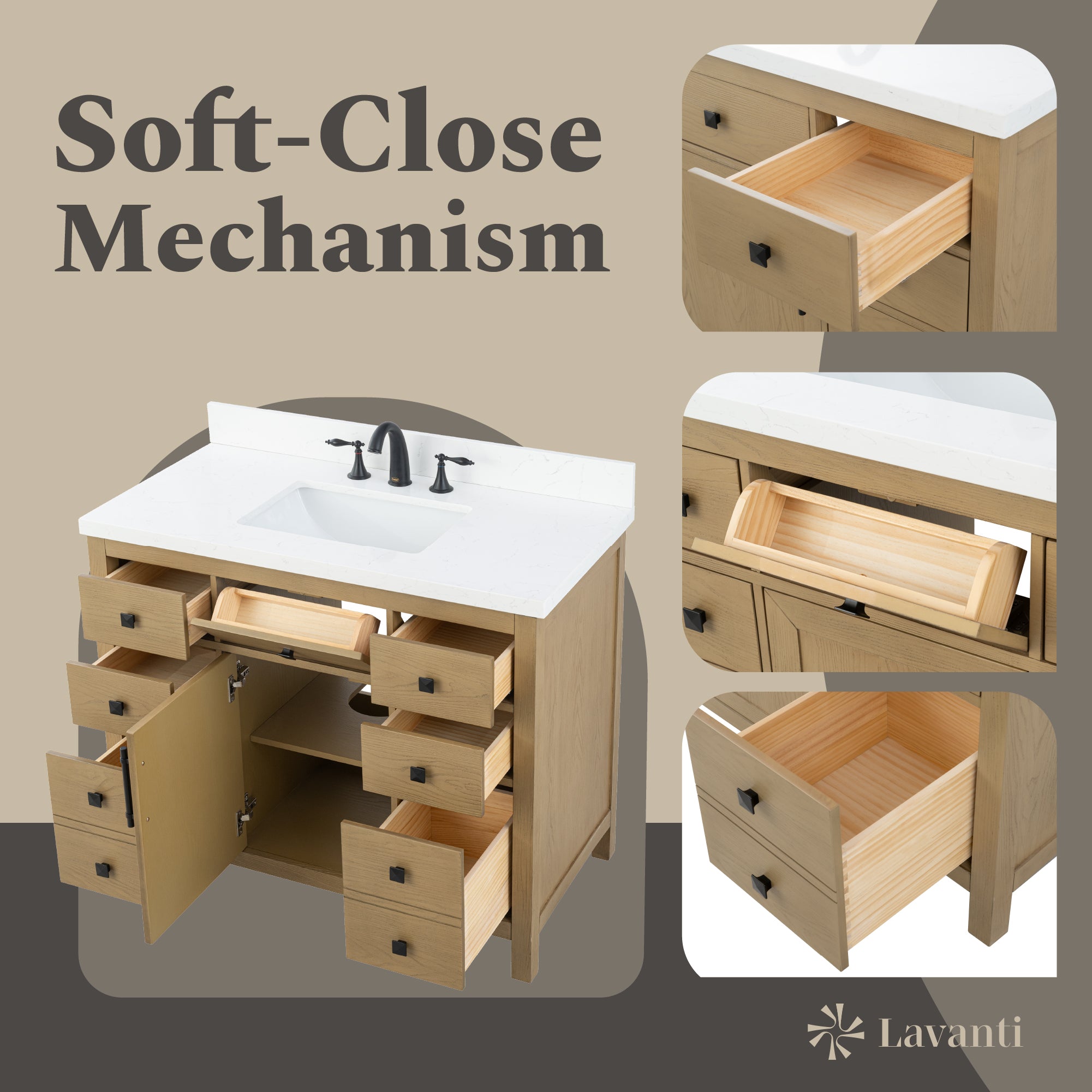Lavanti Oakford - Oak 48"