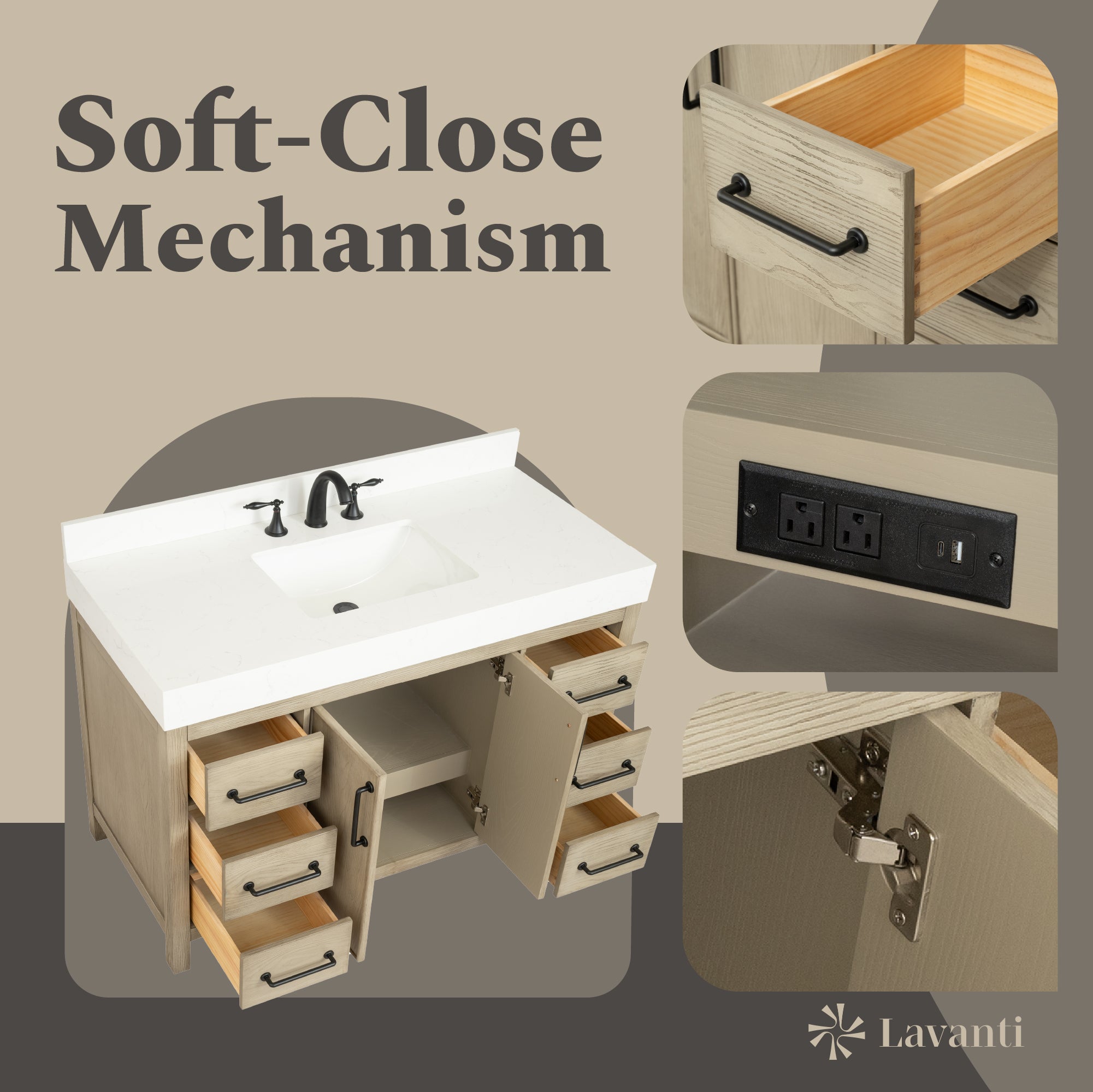 Lavanti Valvet - Firwood Gray 48"