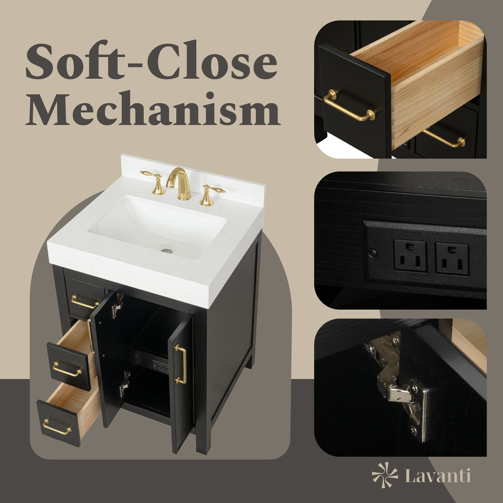 Lavanti Valvet - Firwood Black 24"