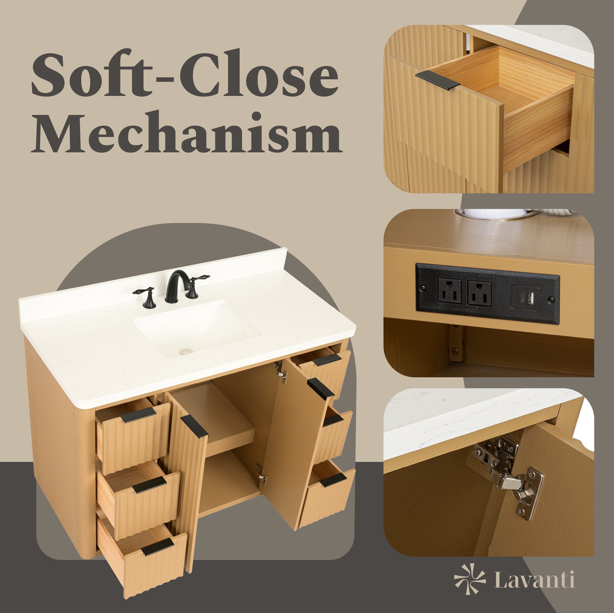 Lavanti Wooderna - Oak 48"