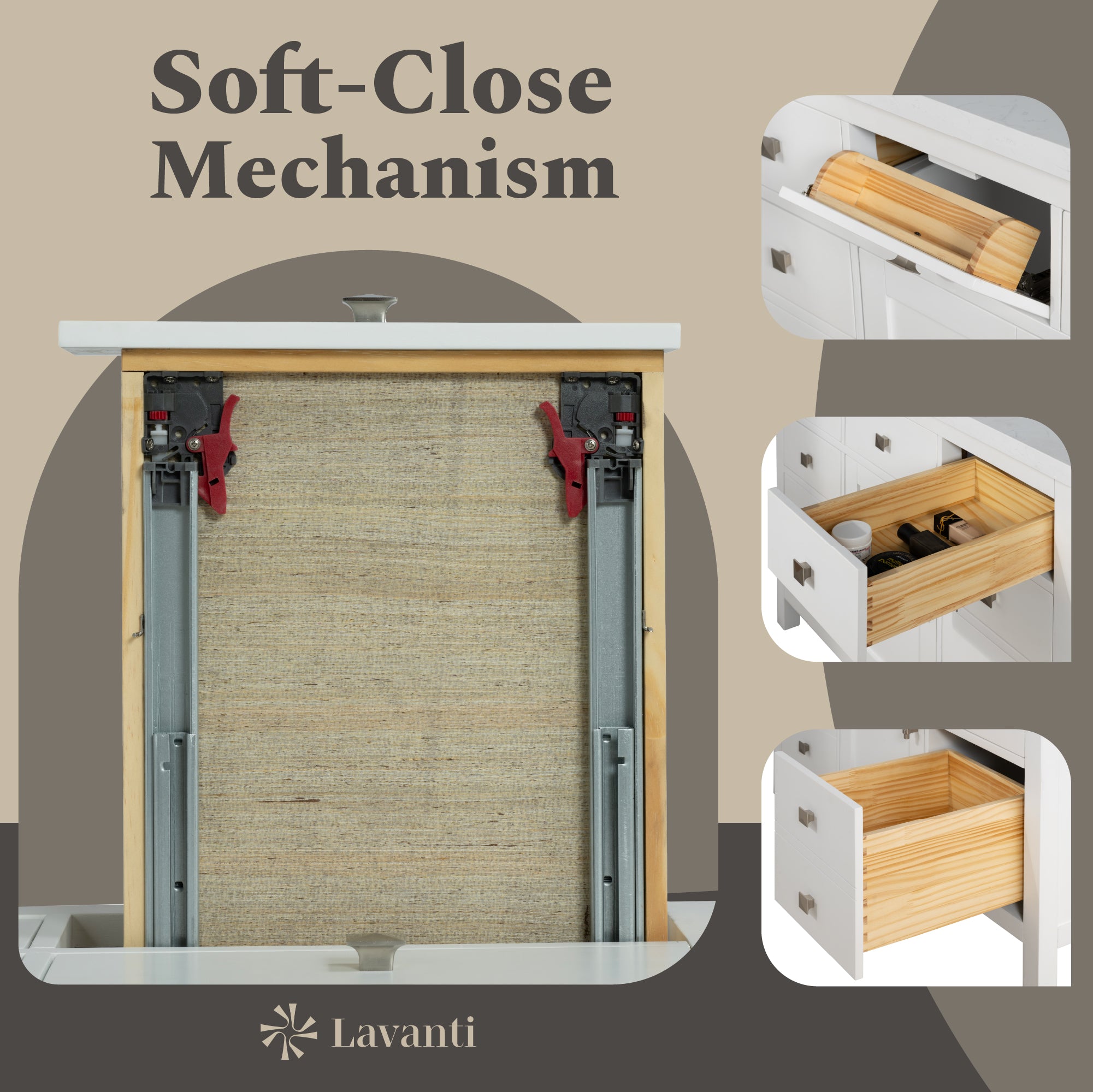 Lavanti Oakford - White 42"