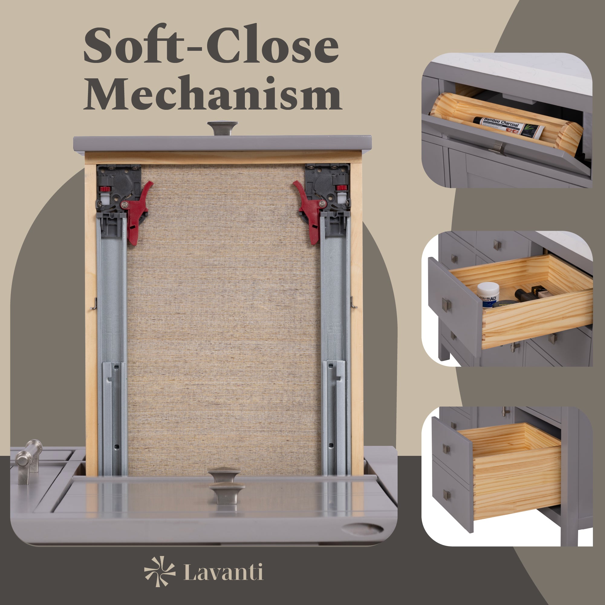 Lavanti Oakford - Gray 48"