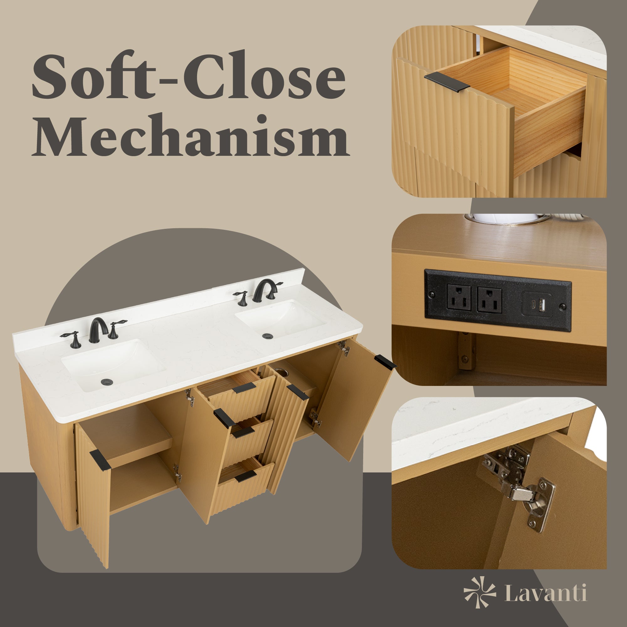 Lavanti Wooderna - Oak 72"