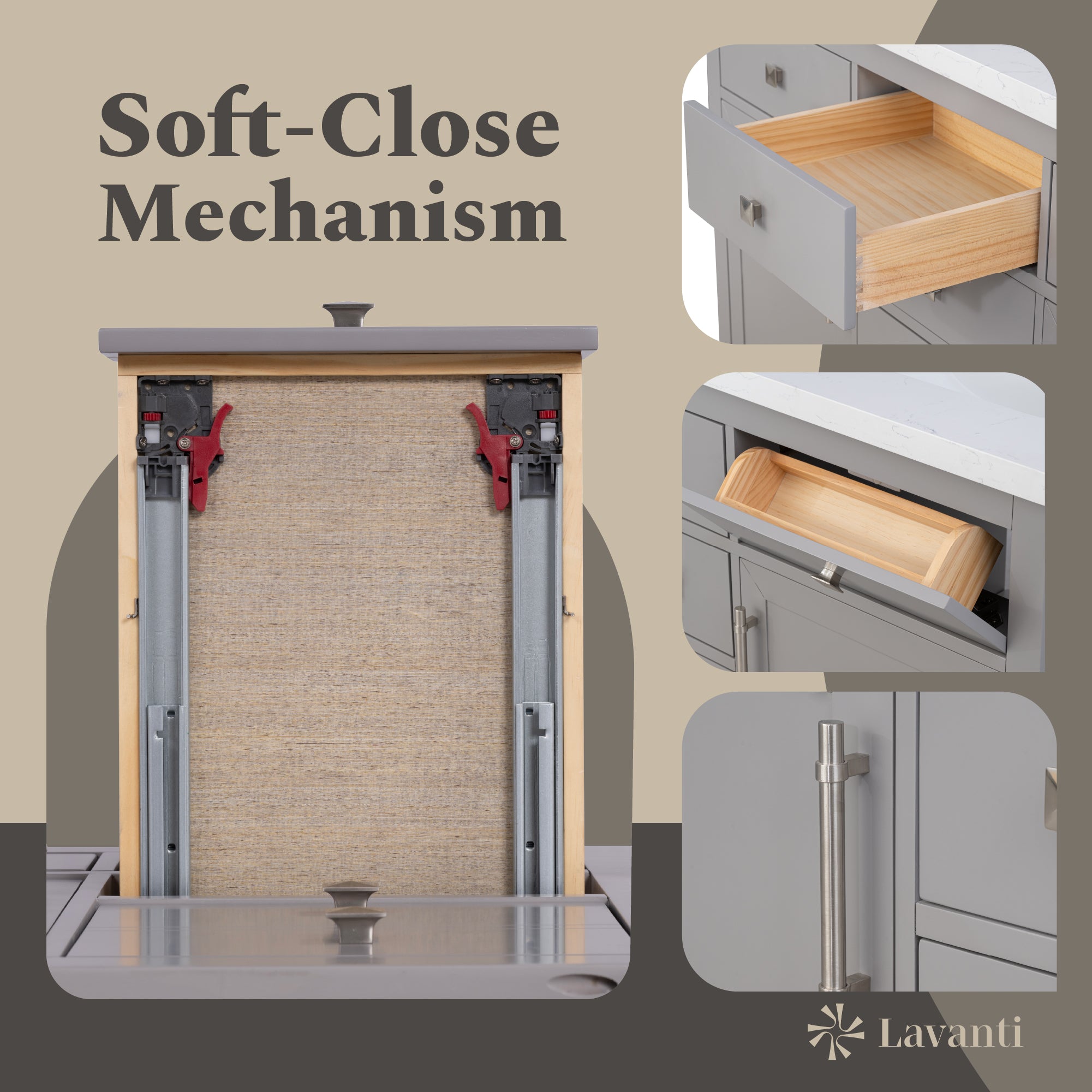 Lavanti Oakford - Gray 54"