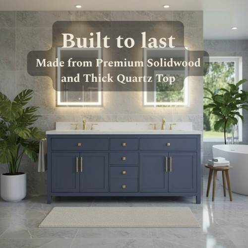 Lavanti Oakford - Navy Blue 72"