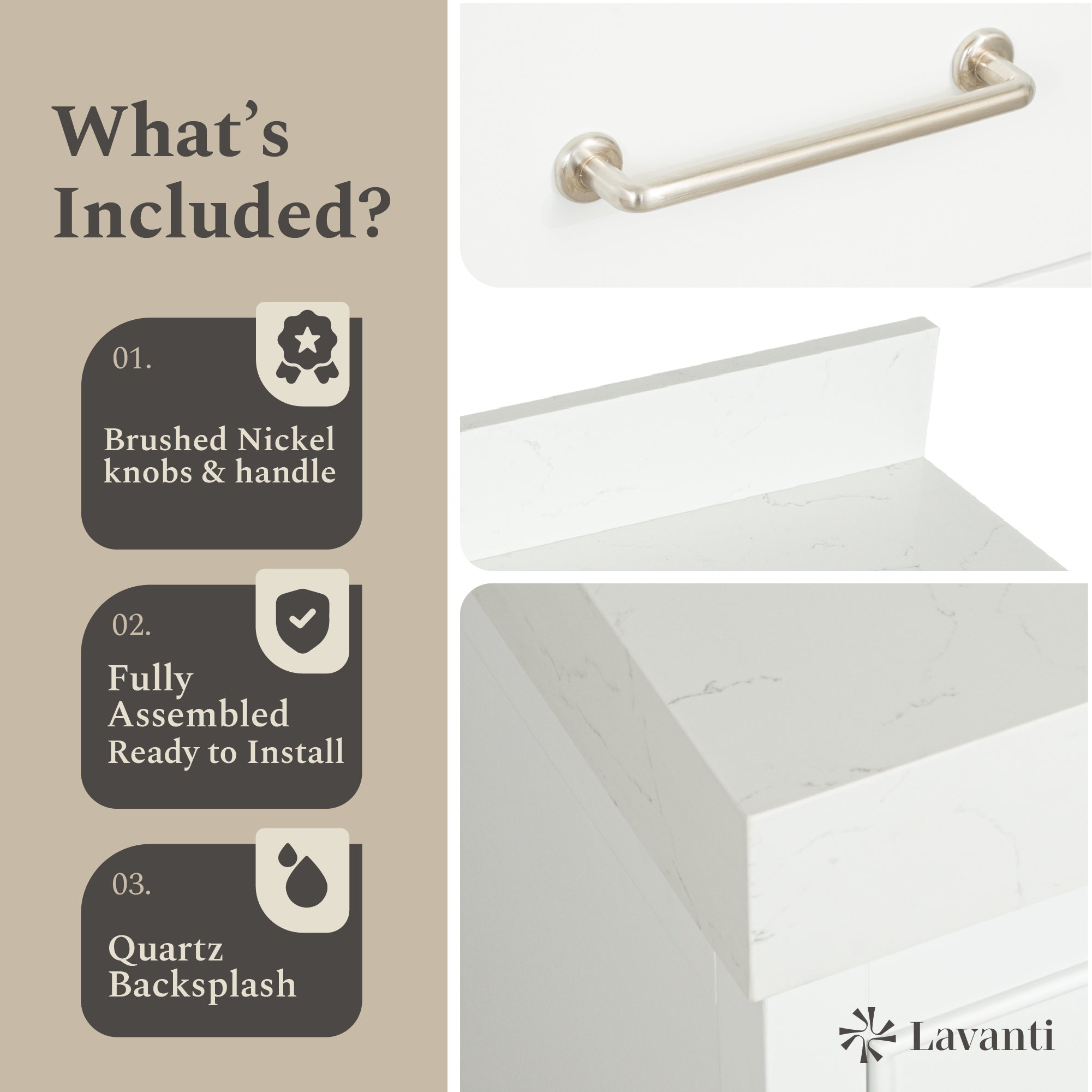 Lavanti Valvet - White 48"