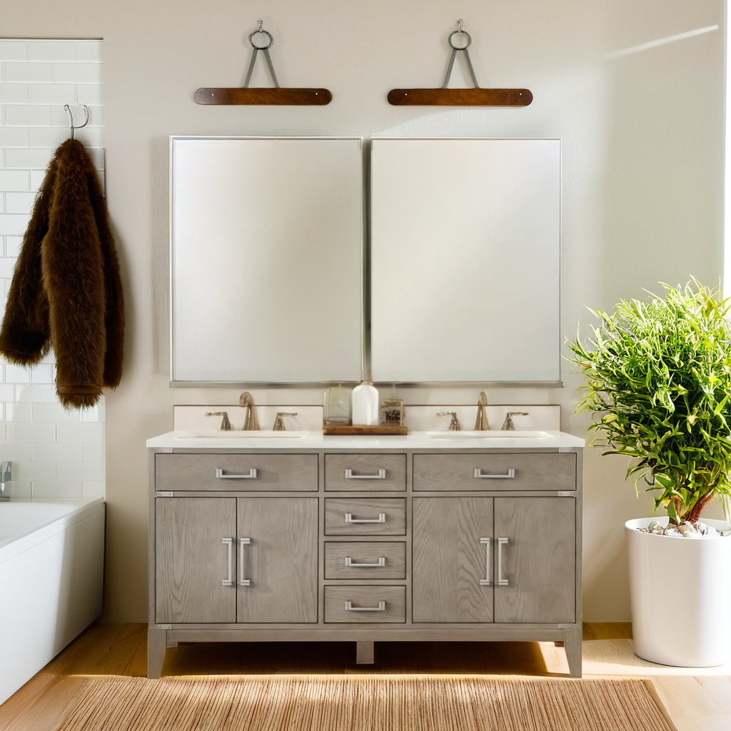 Lavanti Leka - Gray Oak 60"