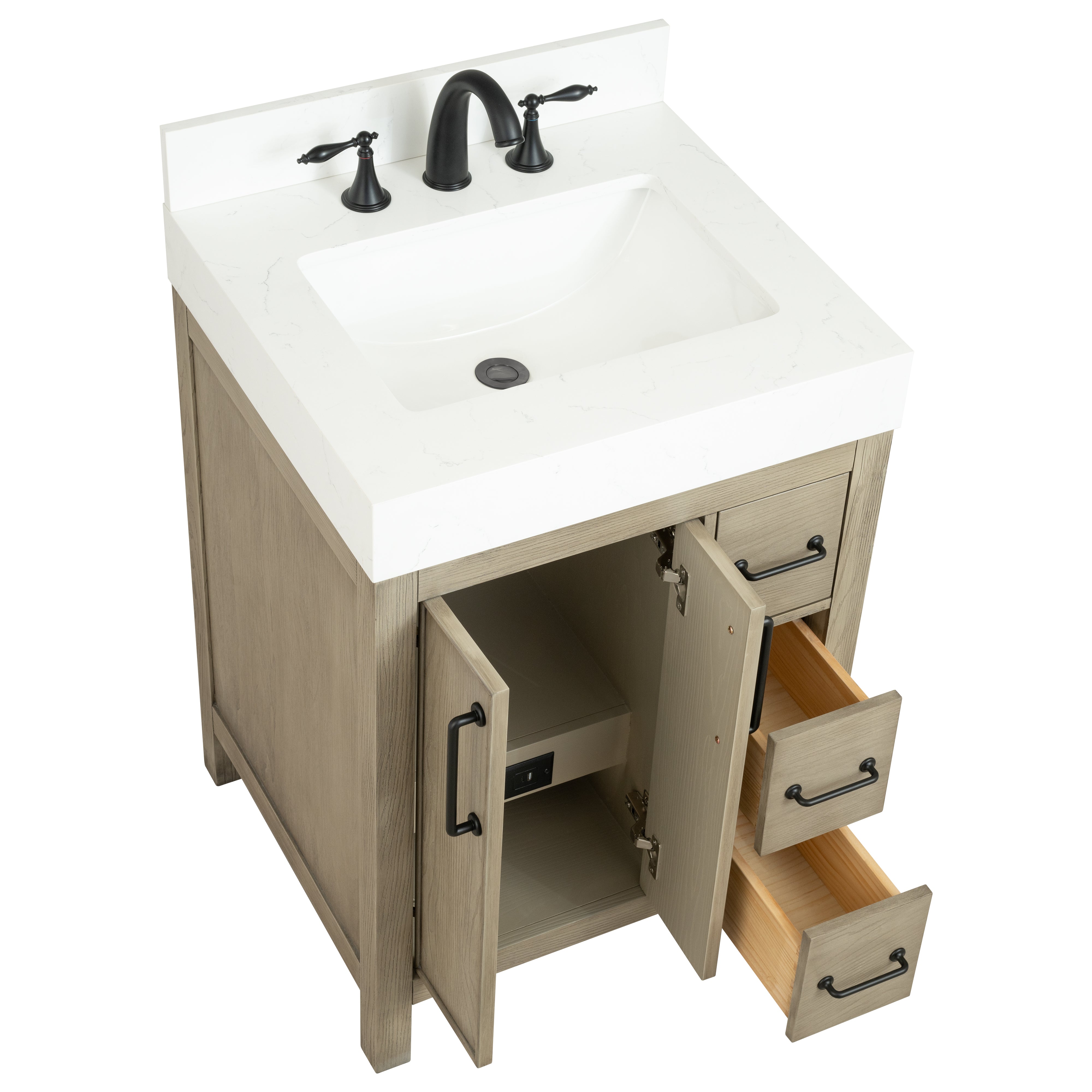 Lavanti Valvet - Firwood Gray 24"