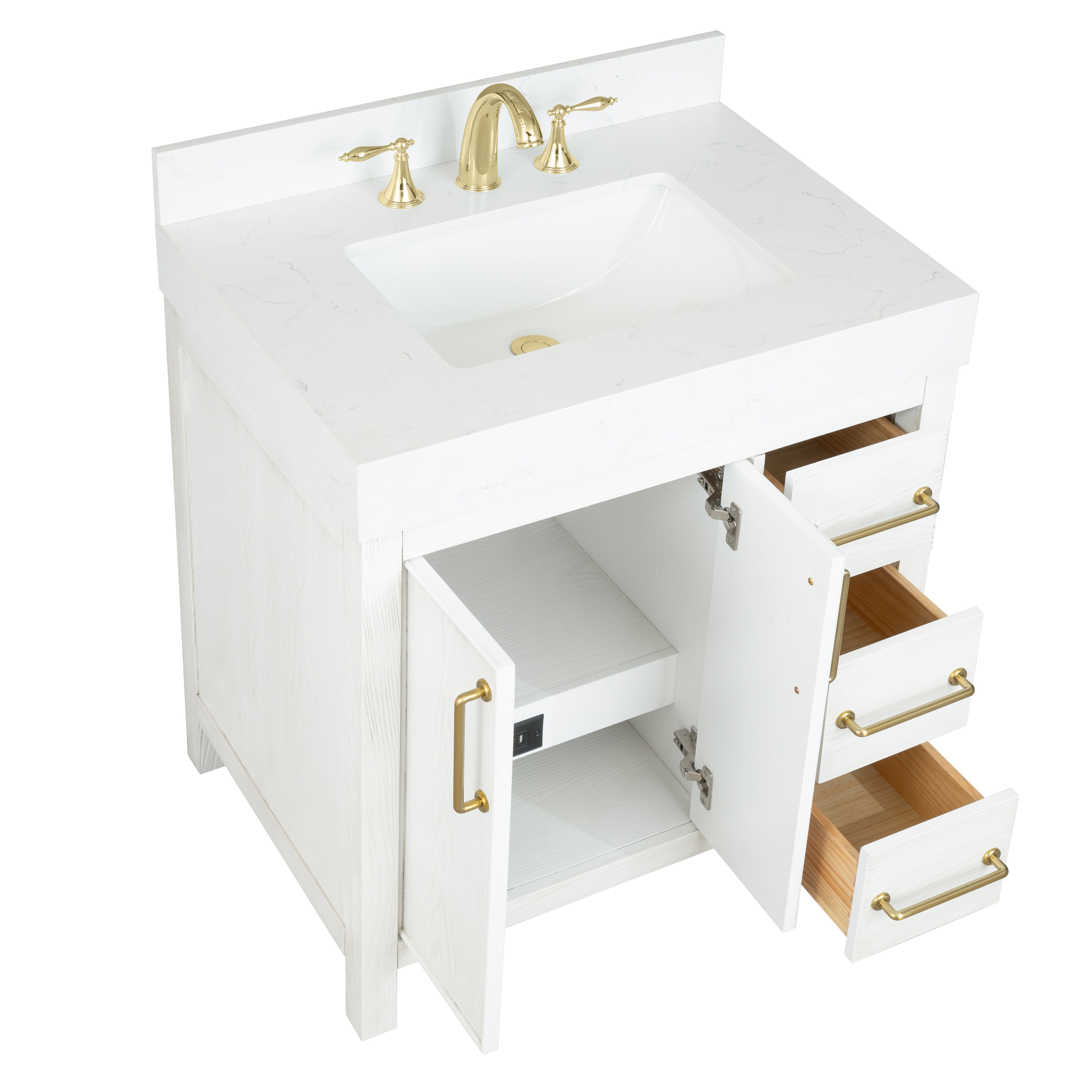 Lavanti Valvet - Firwood White 30"