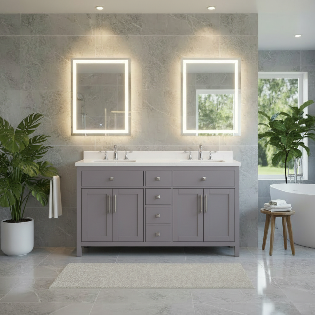 Lavanti Oakford - Gray 60"