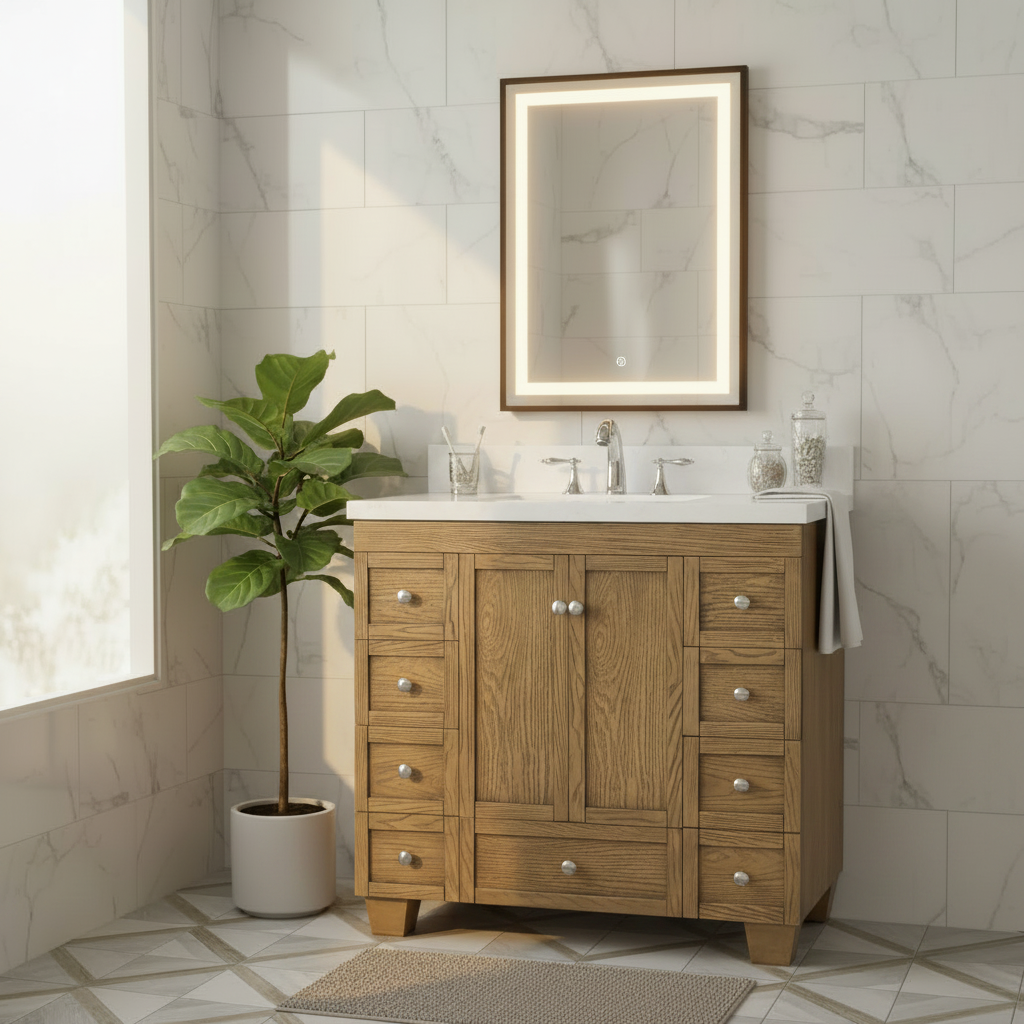 Lavanti Depos - Gray Oak 36"