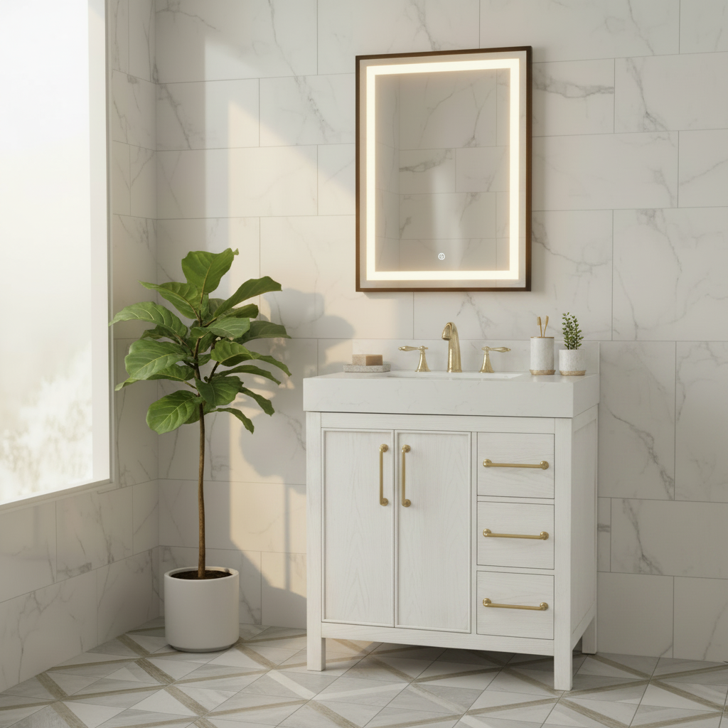 Lavanti Valvet - Firwood White 30"