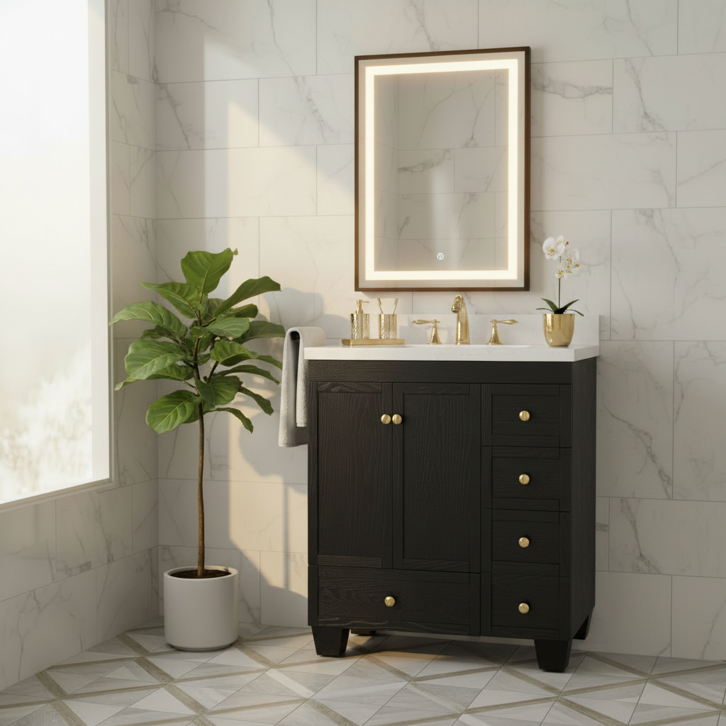 Lavanti Depos - Firwood Black 30*18"
