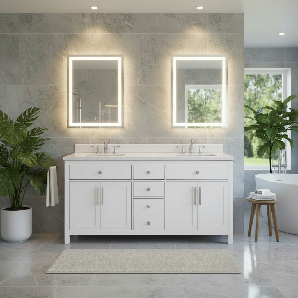 Lavanti Oakford - White 60"