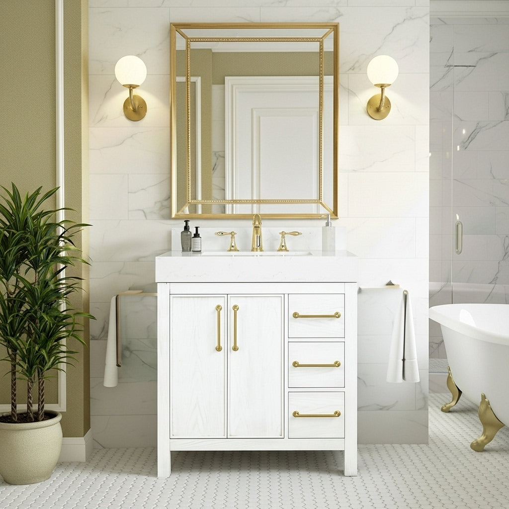 Lavanti Valvet - Firwood White 30"