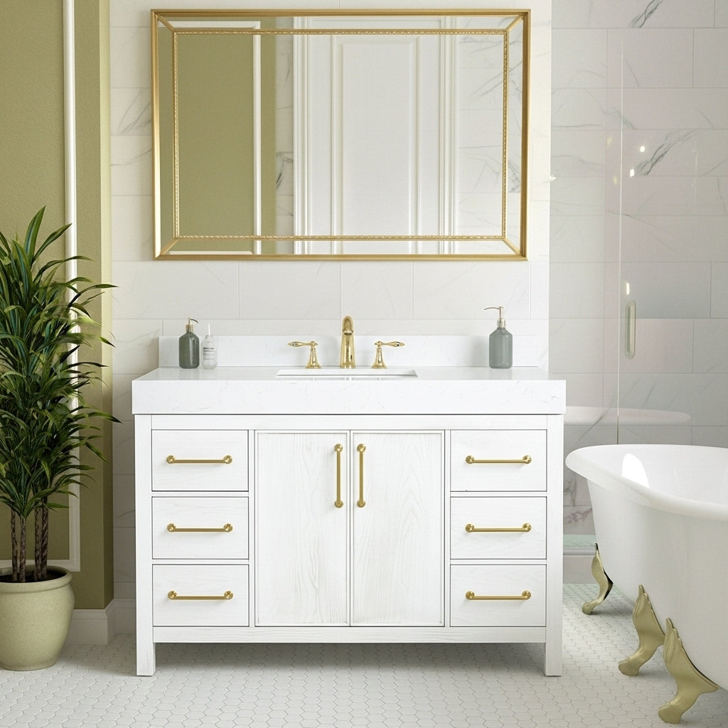 Lavanti Valvet - Firwood White 48"