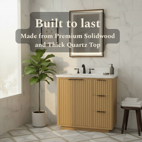 Lavanti Wooderna - Oak 36" Left Sink